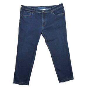 Tommy Bahama Indigo Palms Jeans Mens 42x30 Blue Straight Leg Dark Wash Denim